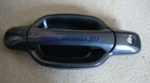 Ручка наружняя передней левой двери 左前门外开手柄总成 ( Аврора, Шаттл ) чёрная 6405100-BAB